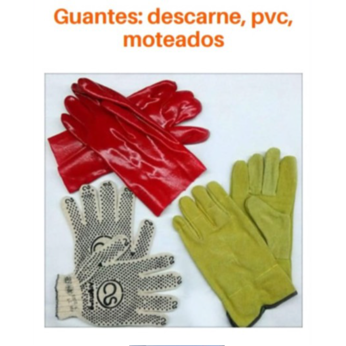 GUANTES DE DESCARNE