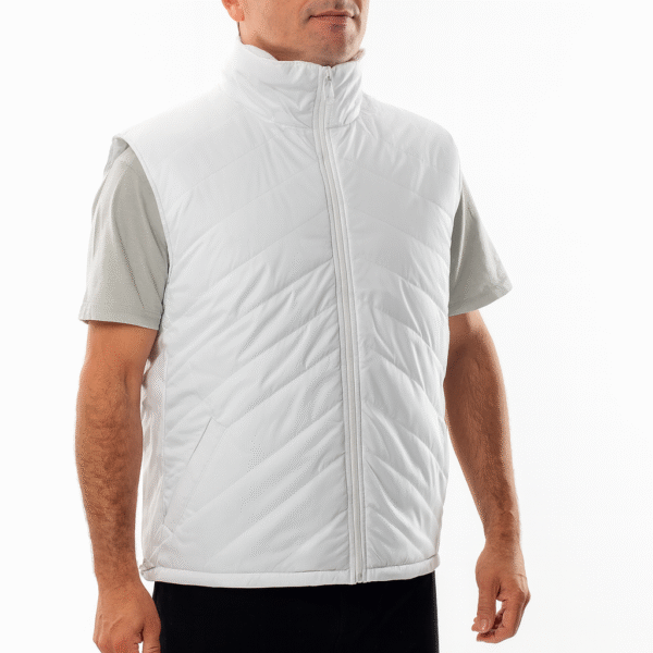 CHALECO TRUCKER BLANCO